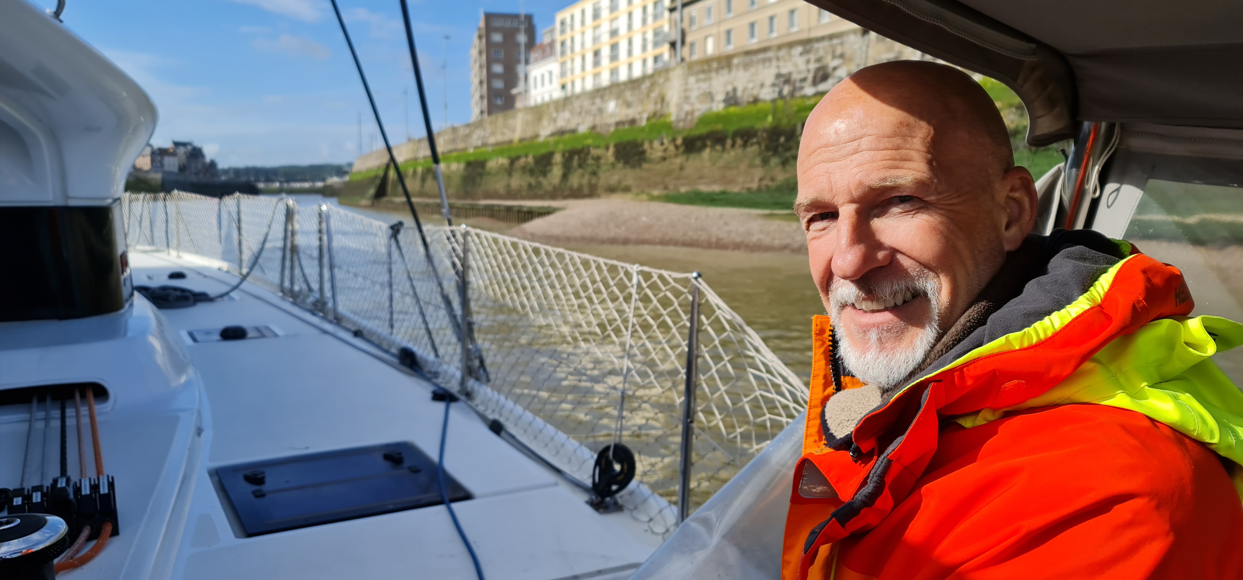 Daniel Giessler — close framing, foul-weather gear, overcast conditions